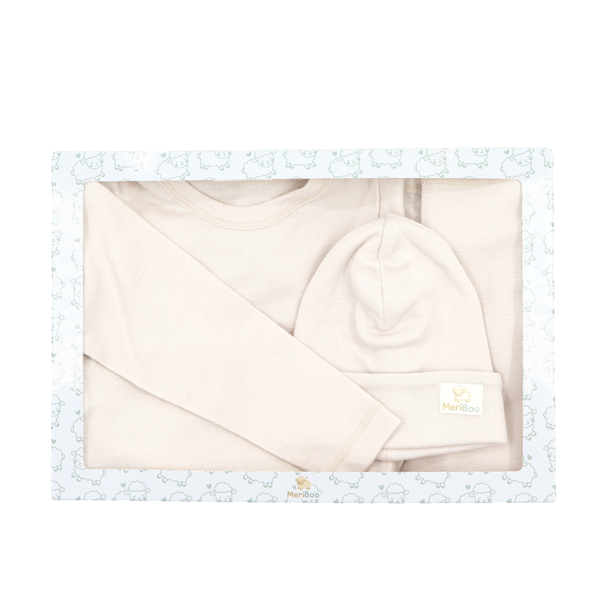 MeriBoo – Set aus 100 % zertifizierter feiner Merinowolle „Mini Active“