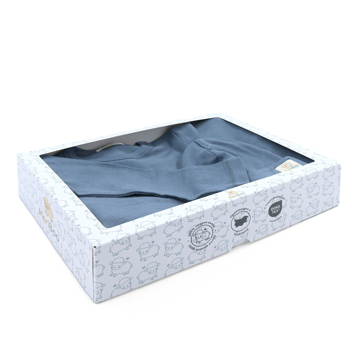 MeriBoo – Set aus 100 % zertifizierter feiner Merinowolle „Mini Active“