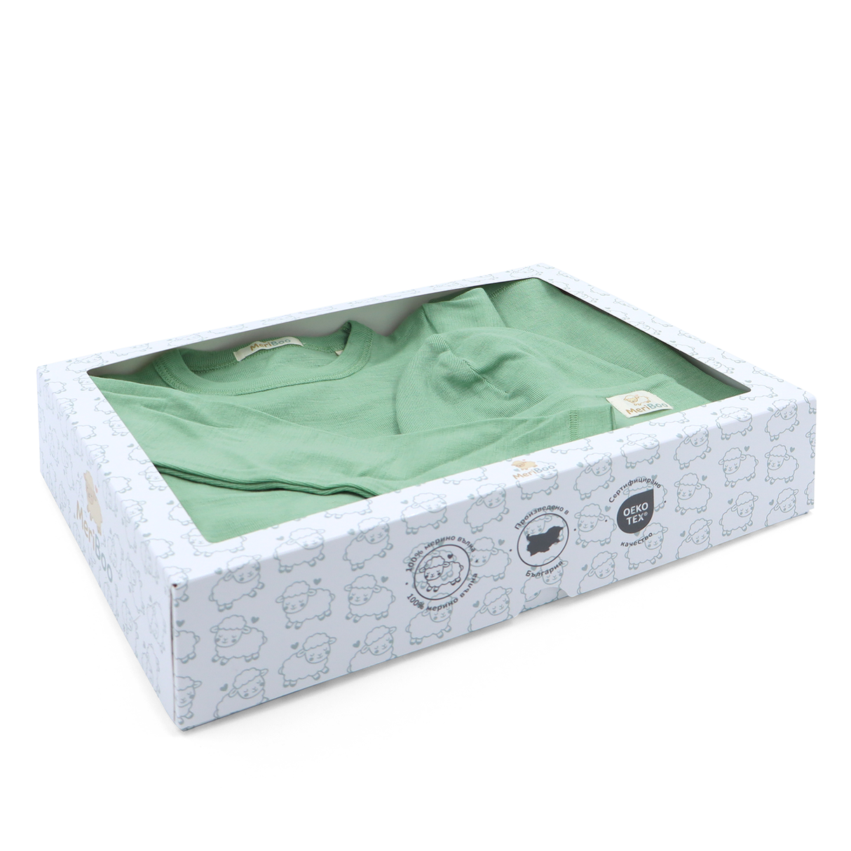 MeriBoo – Set aus 100 % zertifizierter feiner Merinowolle „Mini Active“
