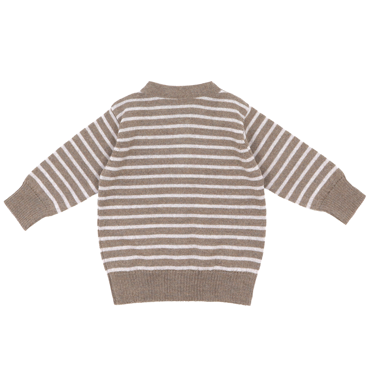 Strickjacke aus 100 % organischer Merinowolle