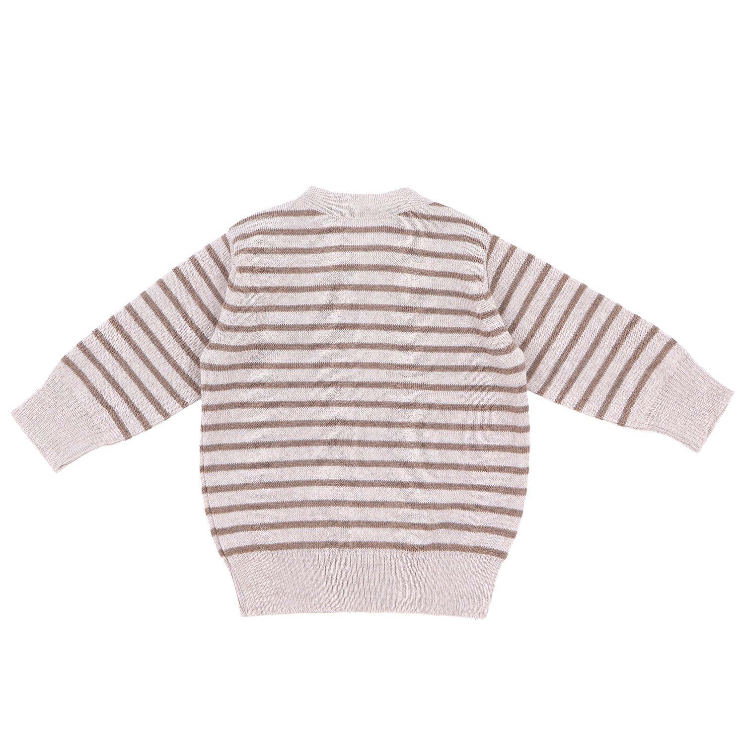 Strickjacke aus 100 % organischer Merinowolle