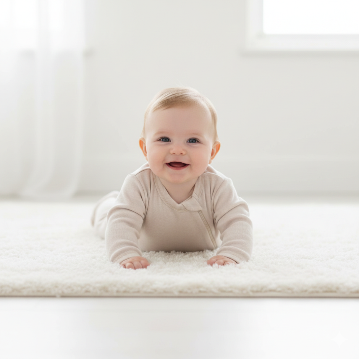 MeriBoo-Set – Strampler + Decke aus 100 % zertifizierter Merinowolle „Sweet Dreams“