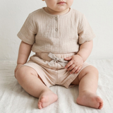 MeriBoo – Basisset aus 100 % Bio-Musselin „Mini Essentials Summer“