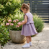 Kleid „Soft Breeze“ aus 100 % Bio-Musselin mit Knöpfchen zum einfachen Anziehen