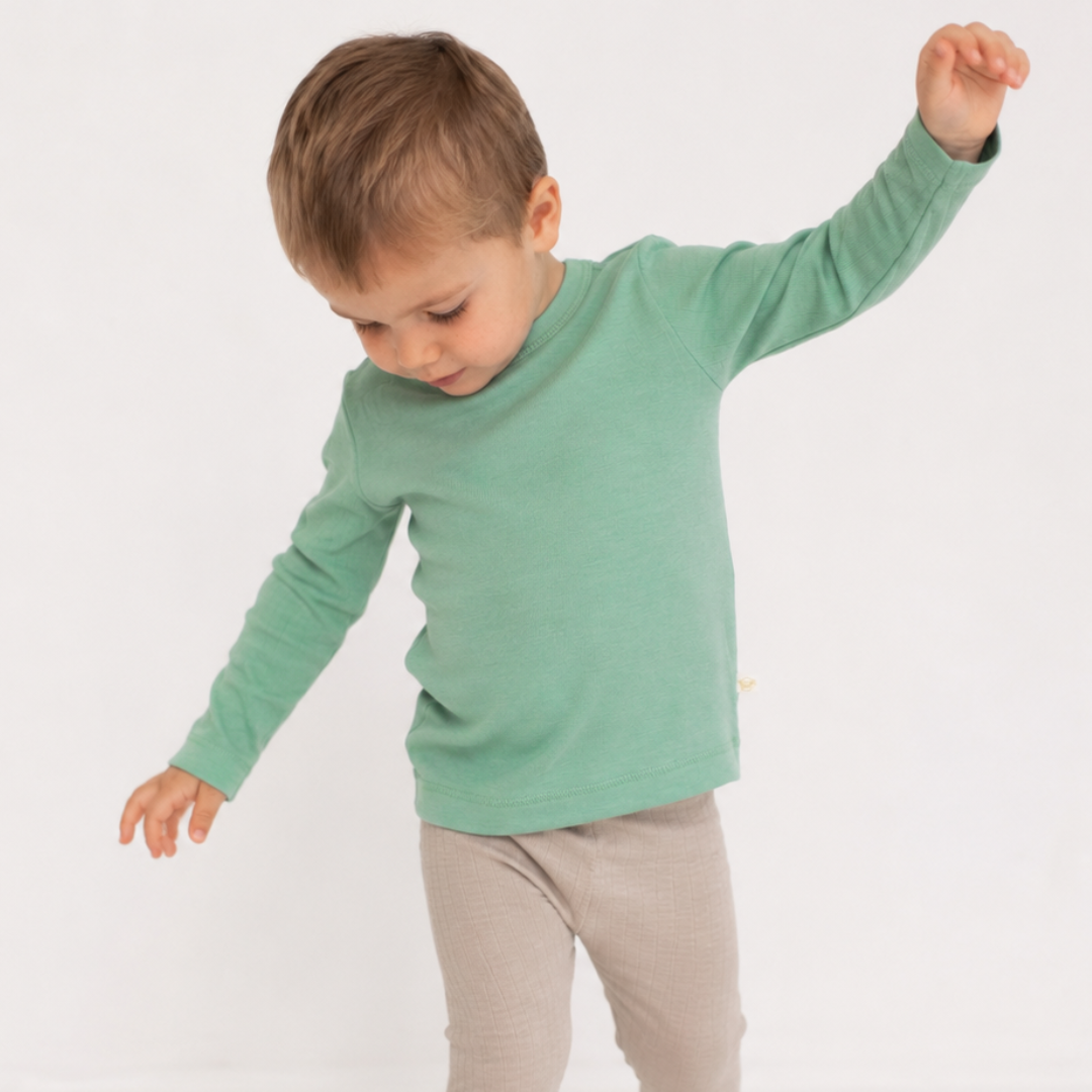Langarmshirt aus 100 % zertifizierter feiner Merinowolle