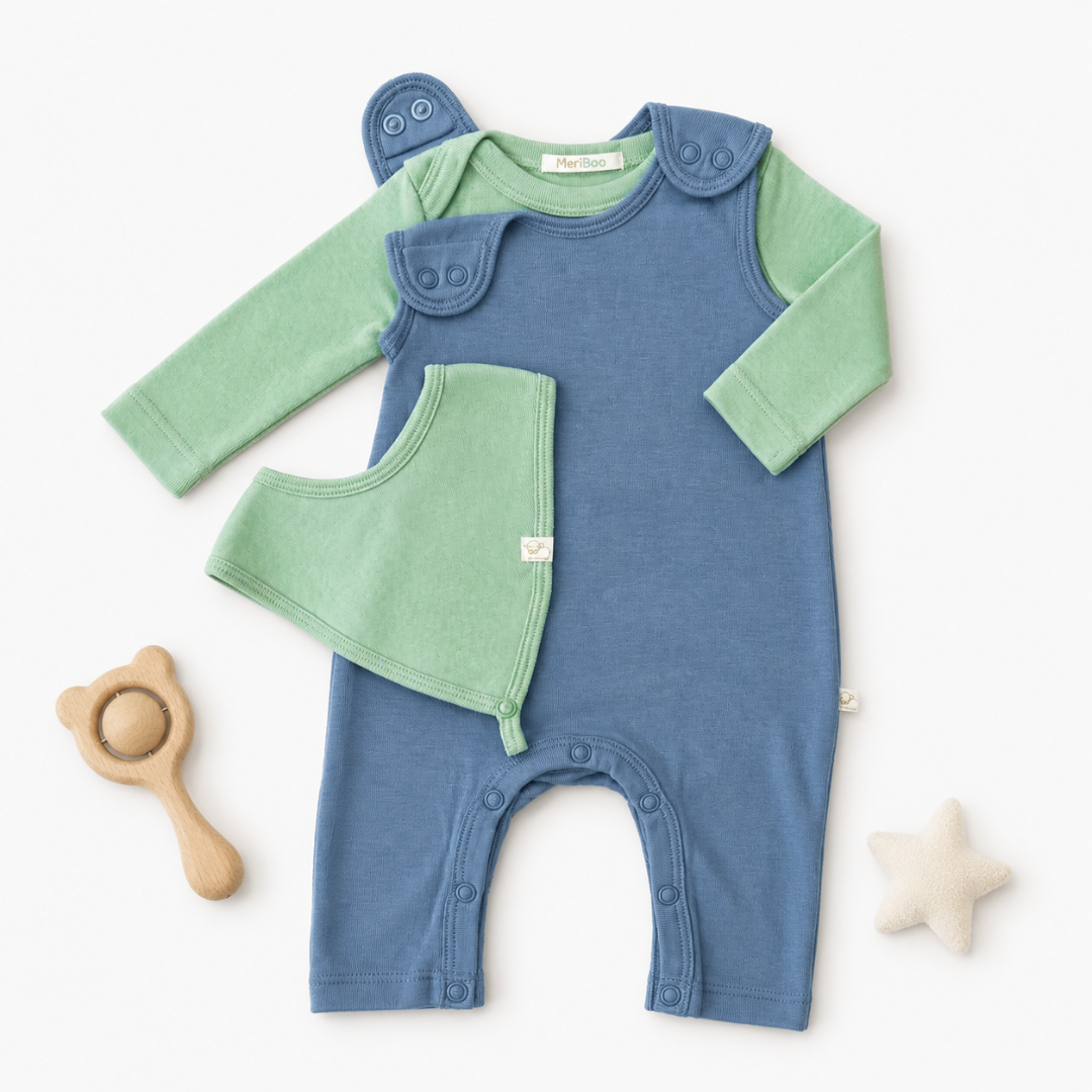 MeriBoo – Set aus 100 % feiner Merinowolle „Spring Essentials“