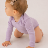 Langarm-Body aus 100 % zertifizierter feiner Merinowolle