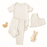 MeriBoo – Basisset aus 100 % zertifizierter feiner Merinowolle „Mini Essentials Spring“