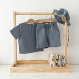 MeriBoo – Basisset aus 100 % Bio-Musselin „Mini Essentials Summer“