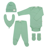 Geburtsset aus zertifizierter feiner Merinowolle „Newborn Essentials Plus“