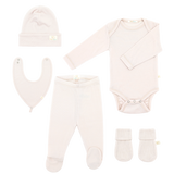 Geburtsset aus zertifizierter feiner Merinowolle „Newborn Essentials Plus“