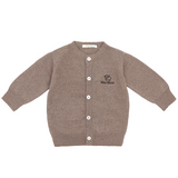 Strickjacke aus 100 % organischer Merinowolle