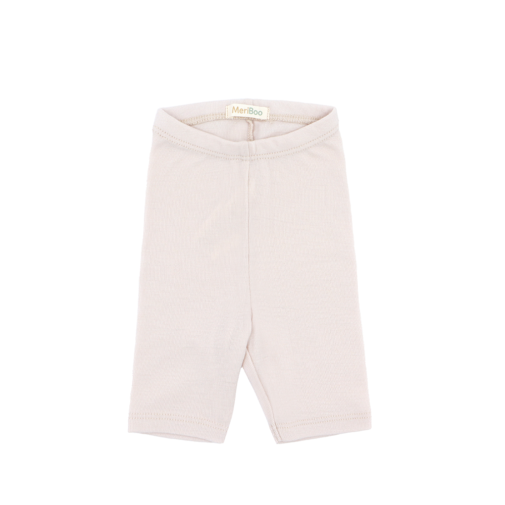 Kurze Leggings aus 100 % zertifizierter feiner Merinowolle