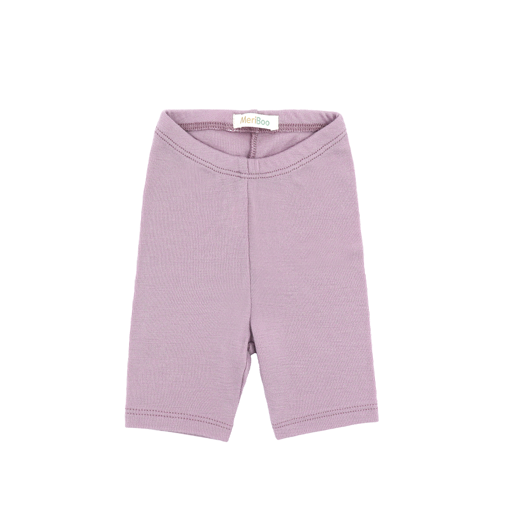 Kurze Leggings aus 100 % zertifizierter feiner Merinowolle