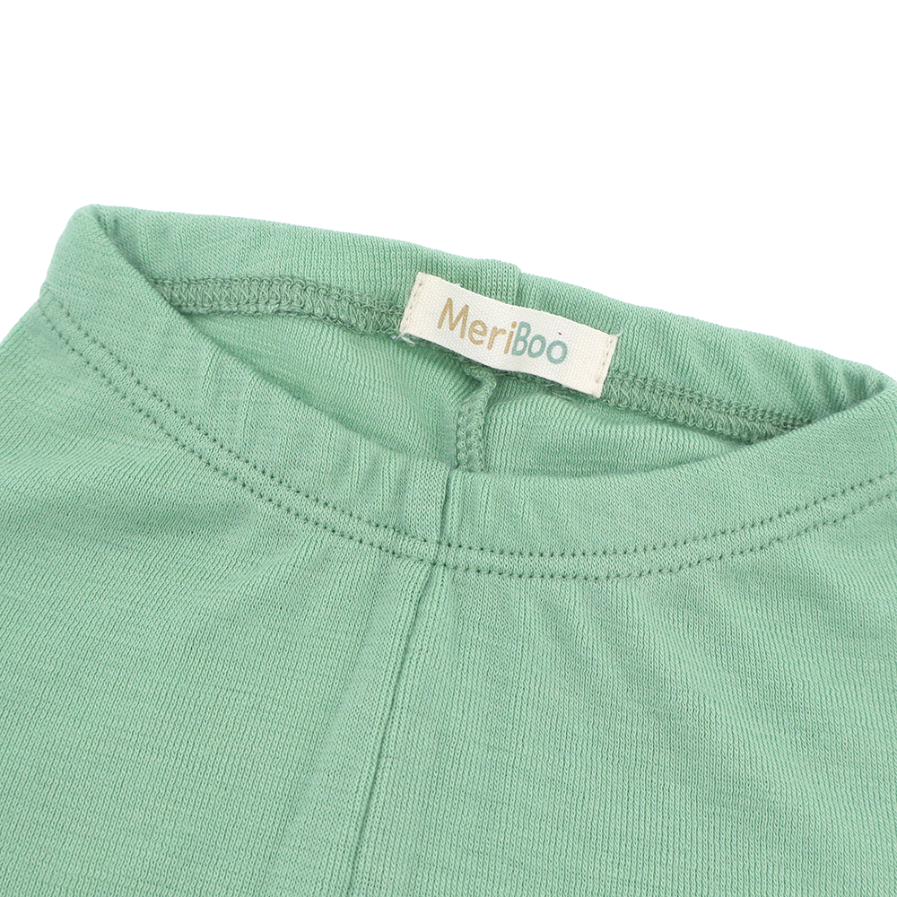 Kurze Leggings aus 100 % zertifizierter feiner Merinowolle