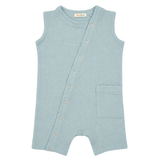 Ärmelloser Strampler „Soft Breeze“ aus 100 % Bio-Musselin