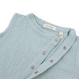 Ärmelloser Strampler „Soft Breeze“ aus 100 % Bio-Musselin