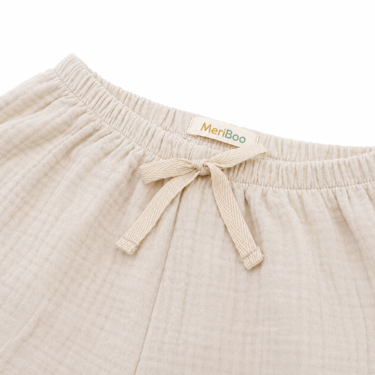 Kurze Hose „Soft Breeze“ aus 100 % Bio-Musselin