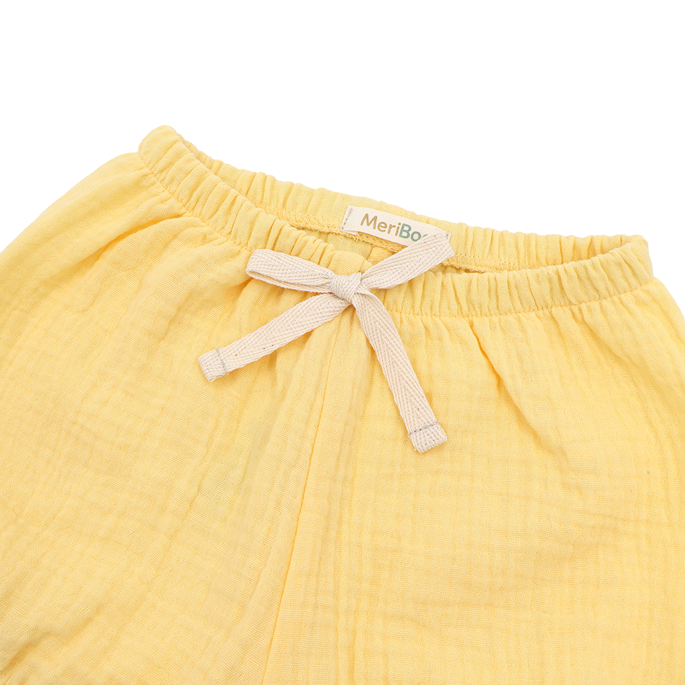 Kurze Hose „Soft Breeze“ aus 100 % Bio-Musselin
