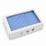 Luxuriöse Babydecke aus 100 % zertifizierter Merinowolle – 80 x 80 cm